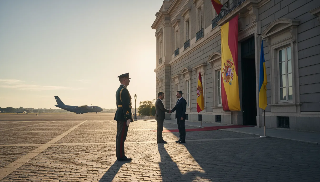 Zelenskyj v Madride: Španielsko sľubuje Ukrajine miliardu