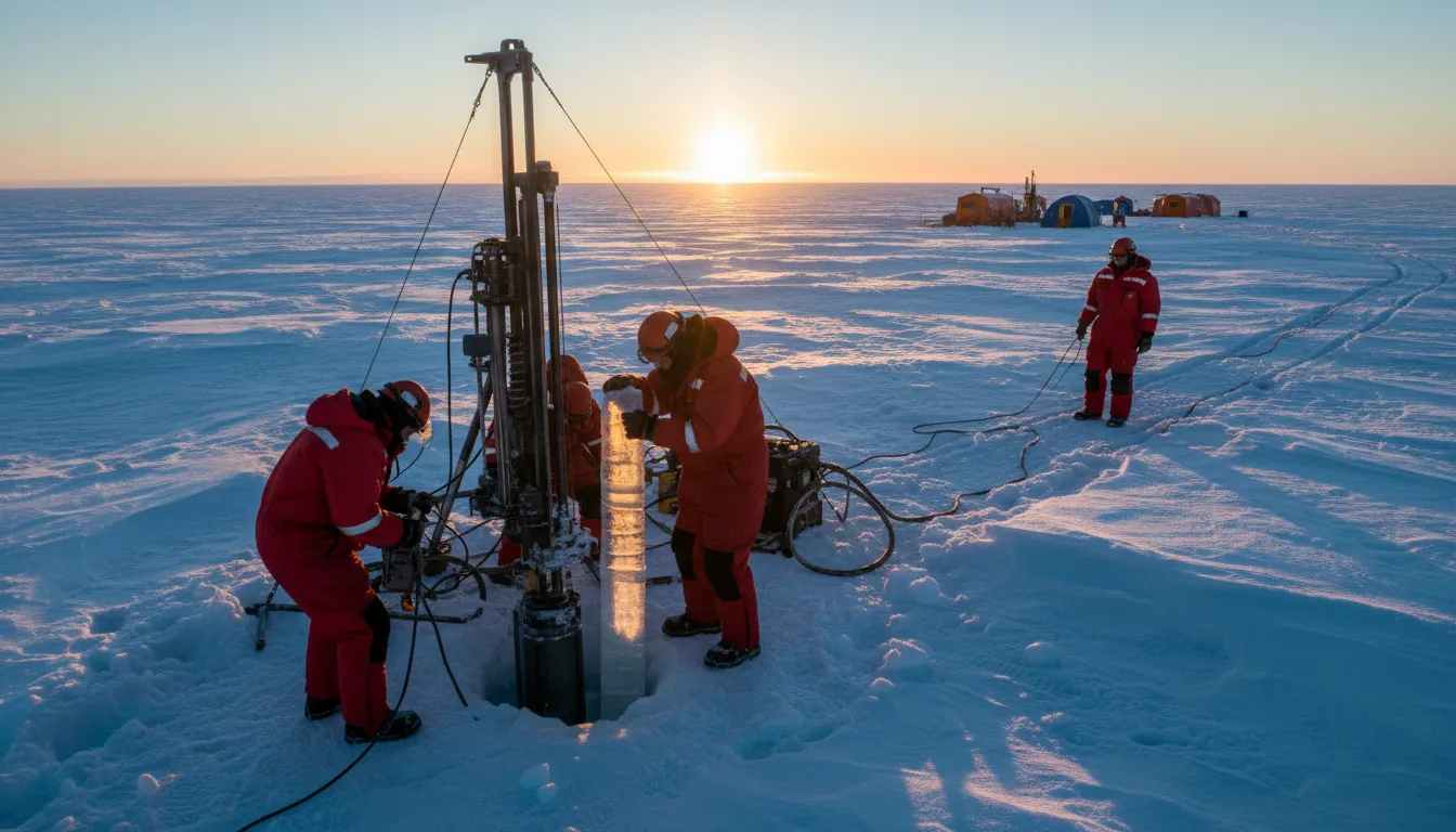 Ako fungujú ľadovcové jadrá – a čo odhaľujú