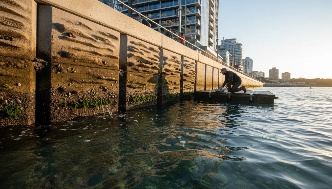 Ako fungujú živé pobrežné steny a prečo ich mestá potrebujú