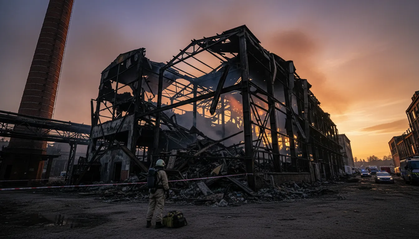 Požiar v Pardubiciach vyšetrujú ako terorizmus