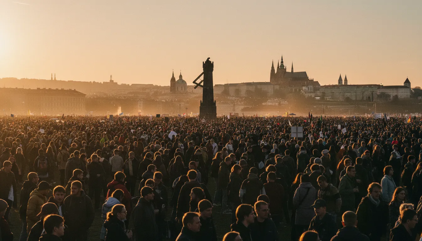 Letná opäť žije: štvrť milióna ľudí protestovalo proti Babišovi