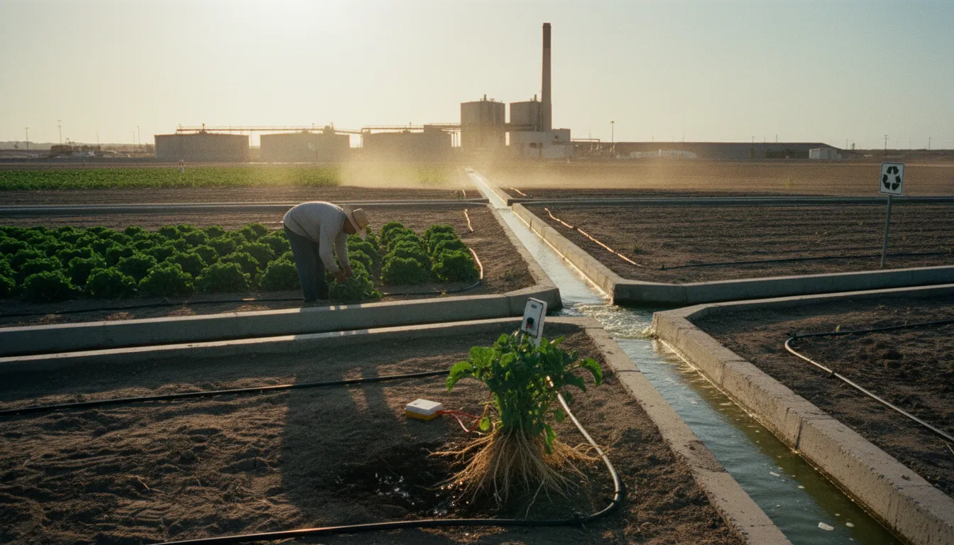 Ako sa liečivá dostávajú do plodín cez odpadovú vodu