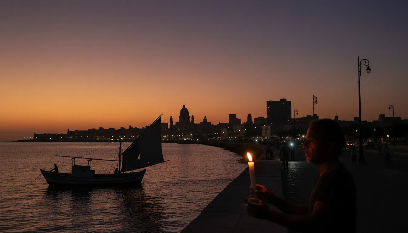 Kuba v tme: Tretí rozsiahly výpadok elektriny v marci