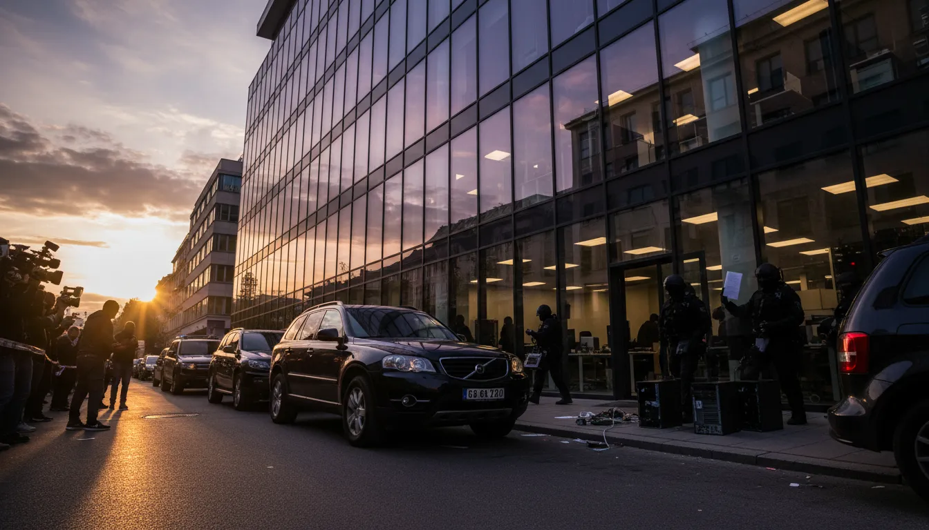 Špionážna aféra v závere kampane: Trestné oznámenie a razia