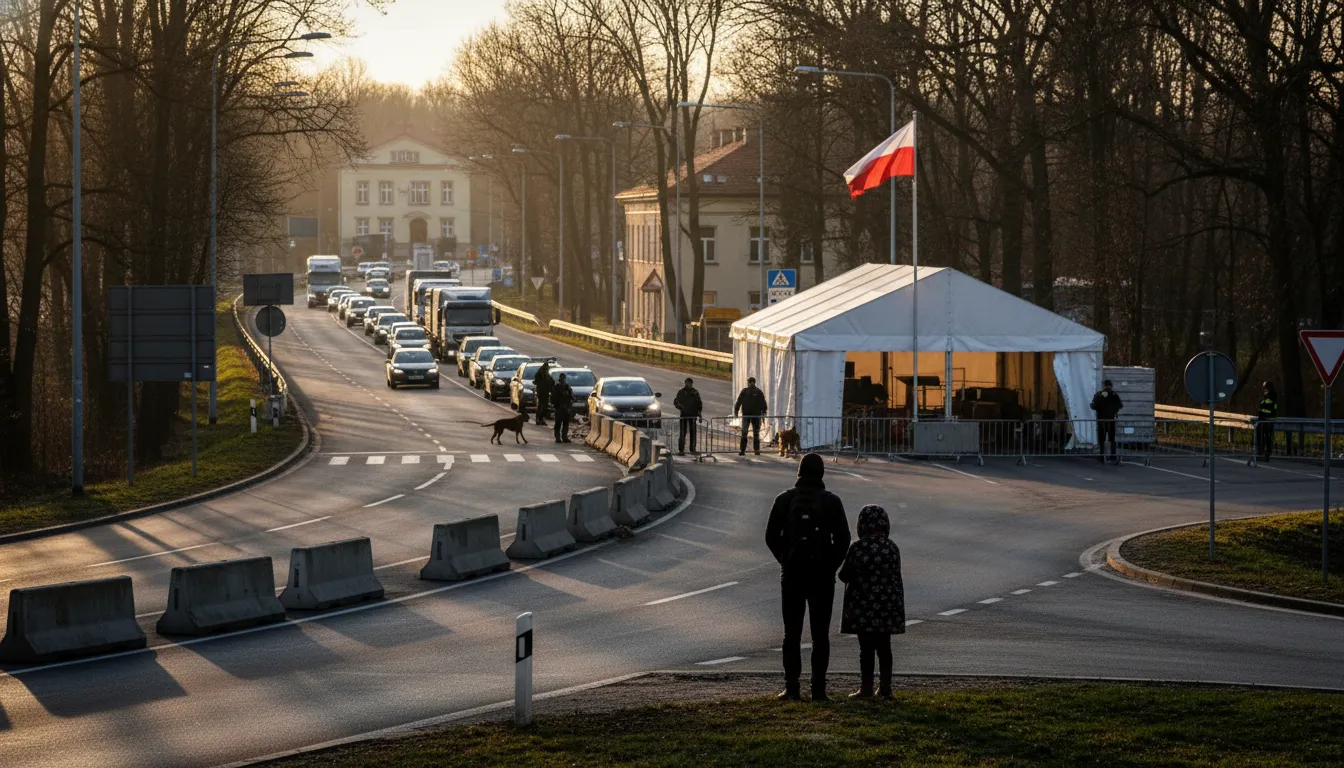 Poľsko predlžuje kontroly na hraniciach s Nemeckom a Litvou