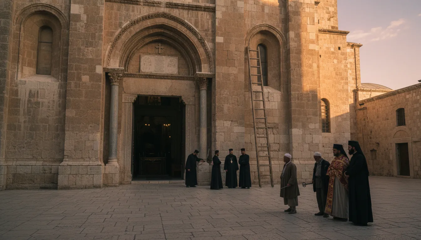 Jaki jest Status Quo w Bazylice Grobu Świętego?