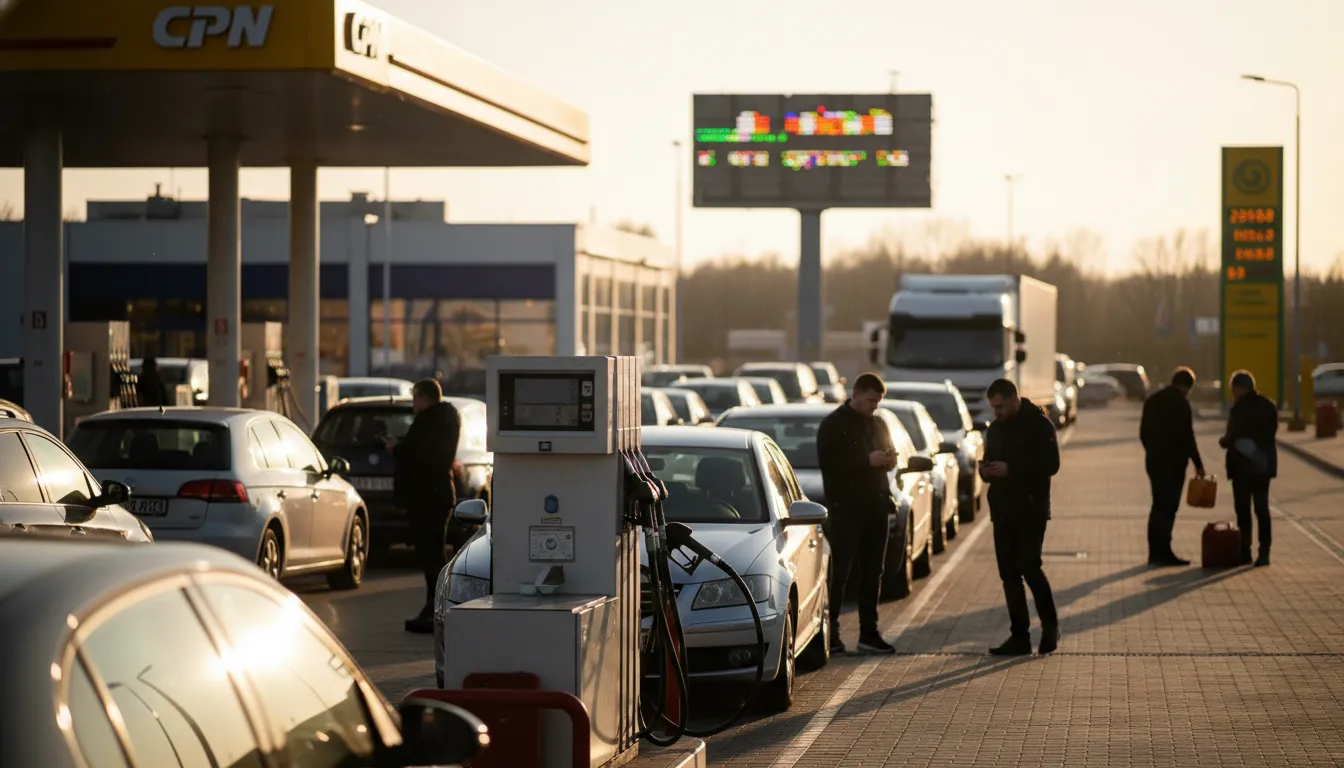 Poland Cuts Fuel VAT to 8% Amid Record Diesel Prices
