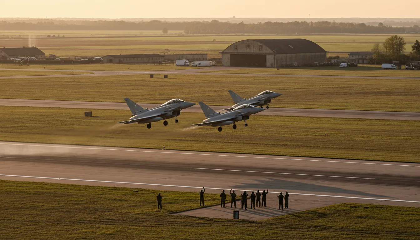 Eurofightery odleciały z Malborka. Koniec misji NATO