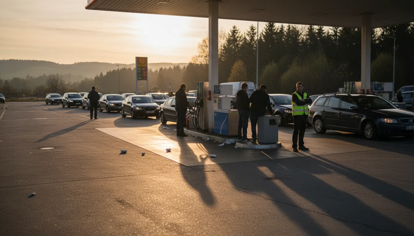 La República Checa impone un tope de precios a los combustibles