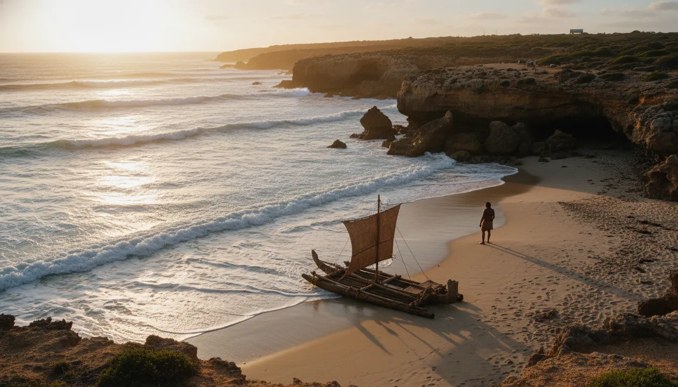 Jak se lidé poprvé dostali do Austrálie po moři před 60 000 lety