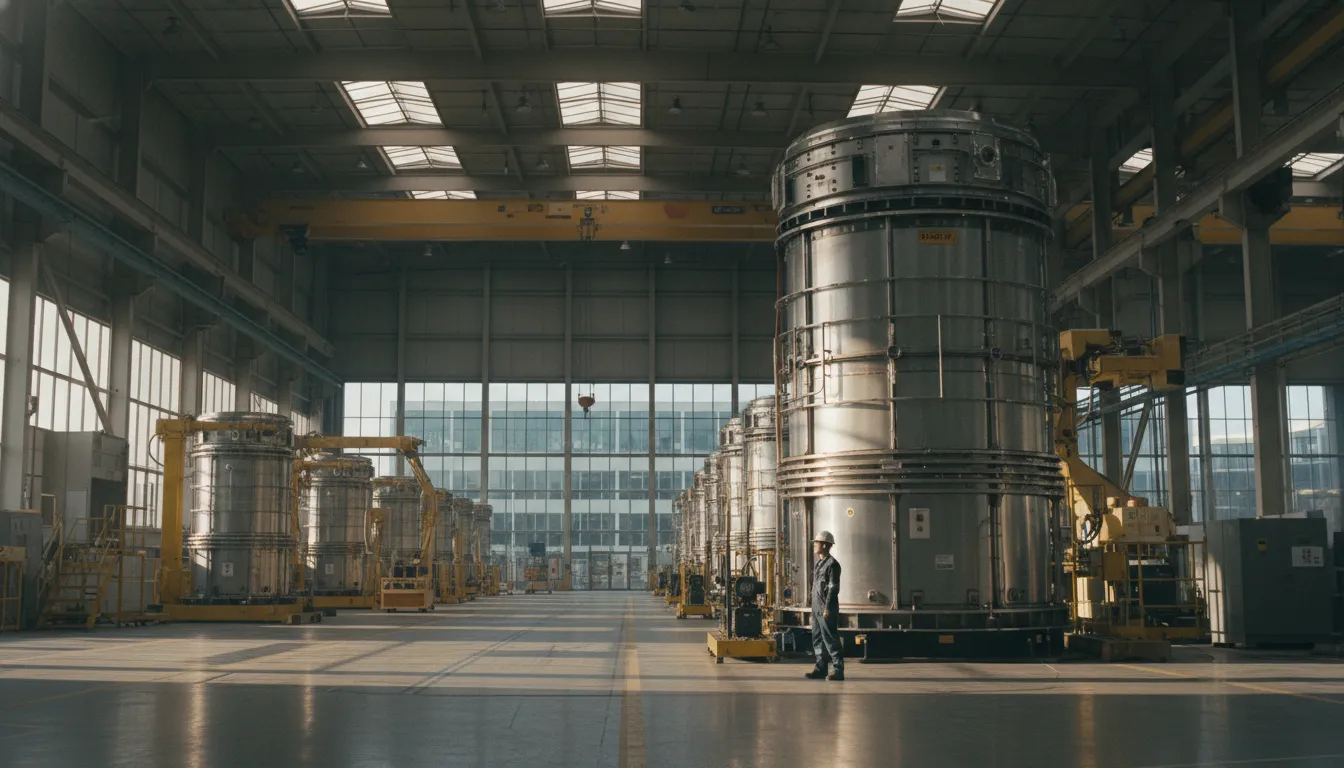 Cómo funcionan los reactores modulares pequeños y por qué las grandes tecnológicas los quieren