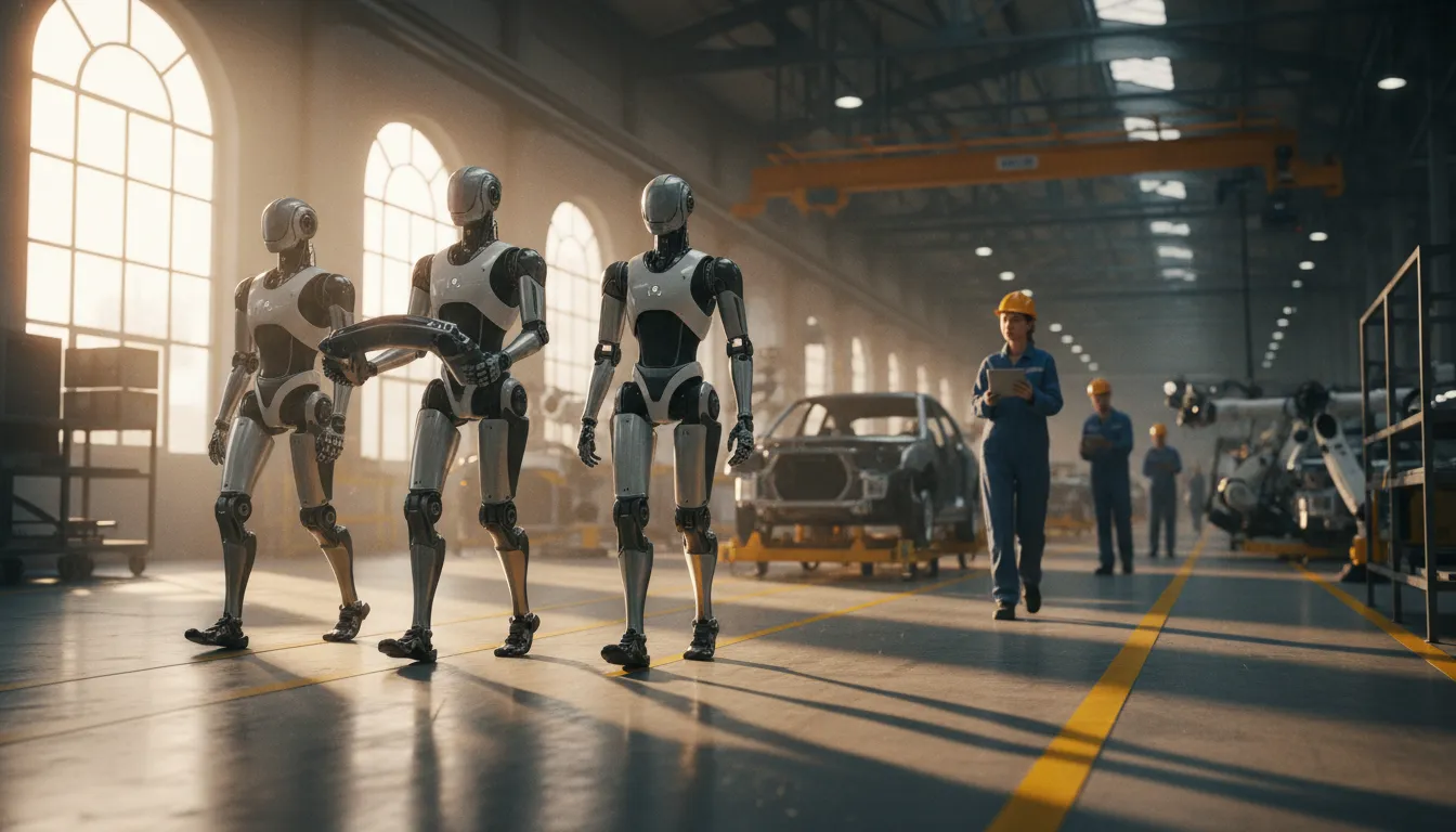 Cómo funcionan los robots humanoides y por qué están entrando en las fábricas