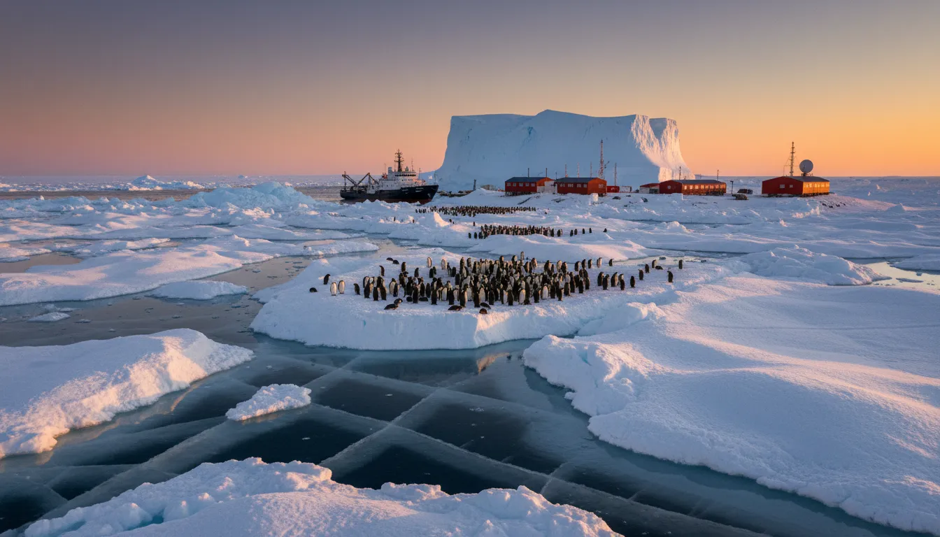 How Emperor Penguins Survive Antarctica—and Why They're at Risk
