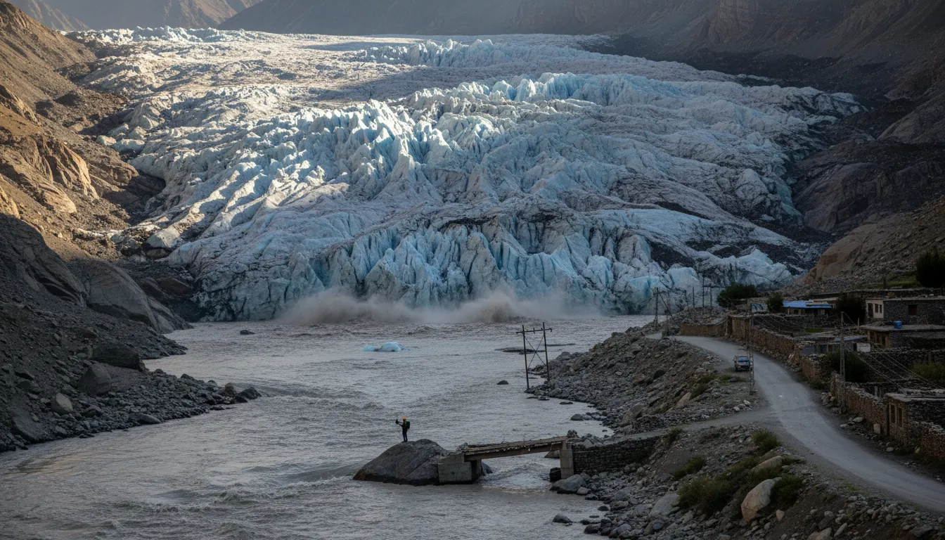 Comment fonctionnent les glaciers à ondes de crue et pourquoi ils menacent des millions de personnes
