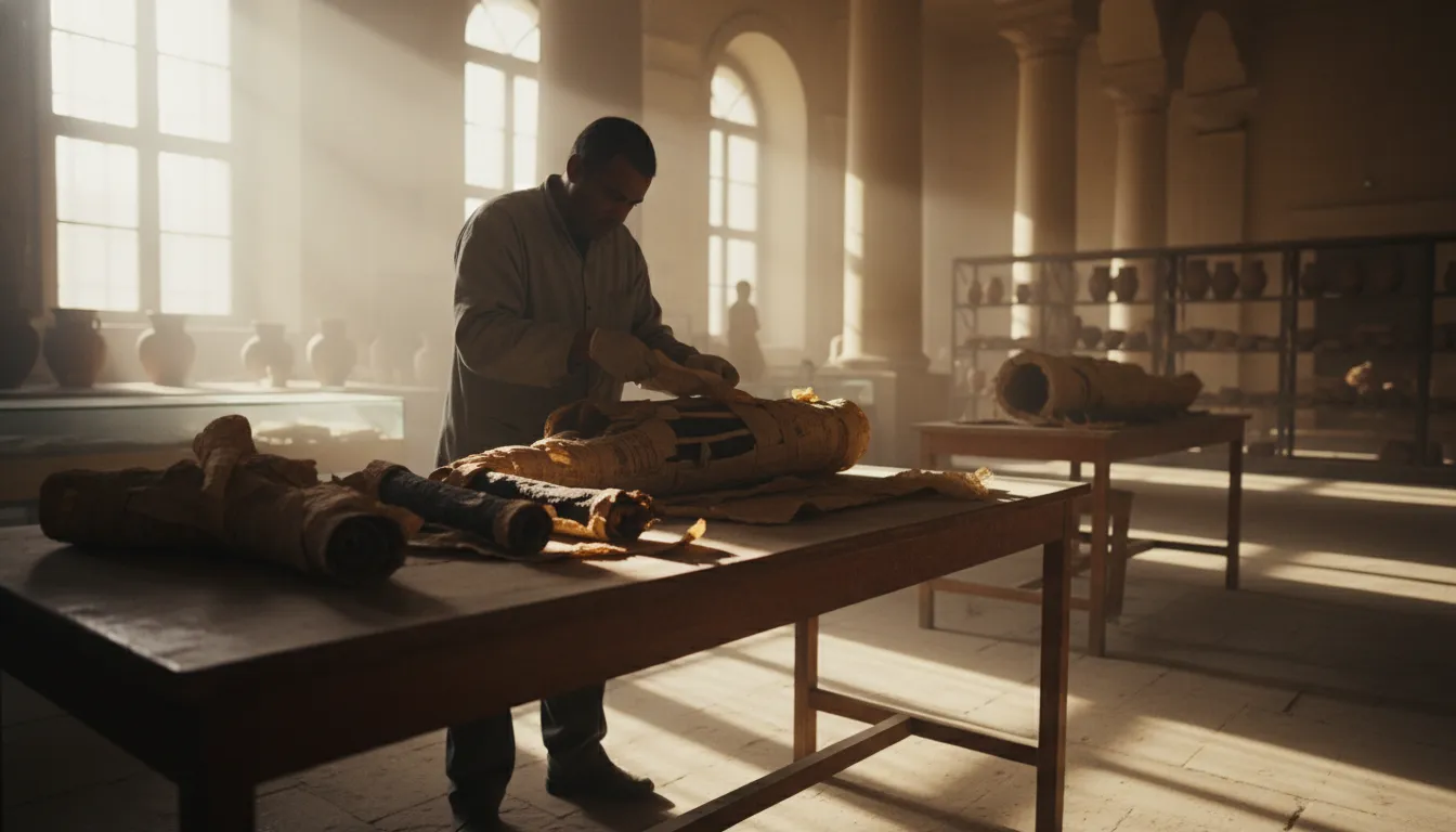 Cómo textos antiguos sobreviven dentro de momias egipcias