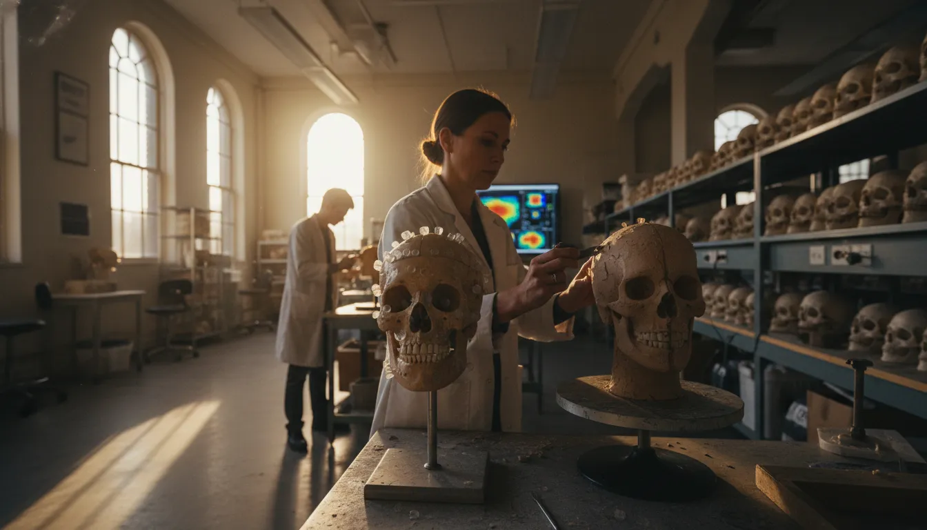 How Forensic Facial Reconstruction Works—Skull to Face