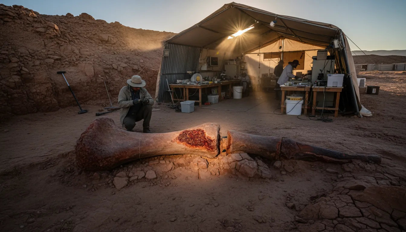 Comment des tissus mous survivent à l'intérieur des fossiles de dinosaures