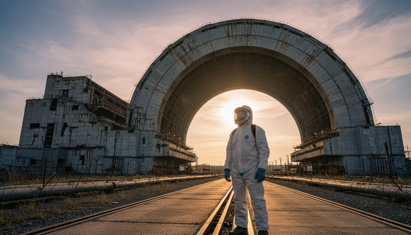How the Chernobyl Sarcophagus Works—and What's Inside